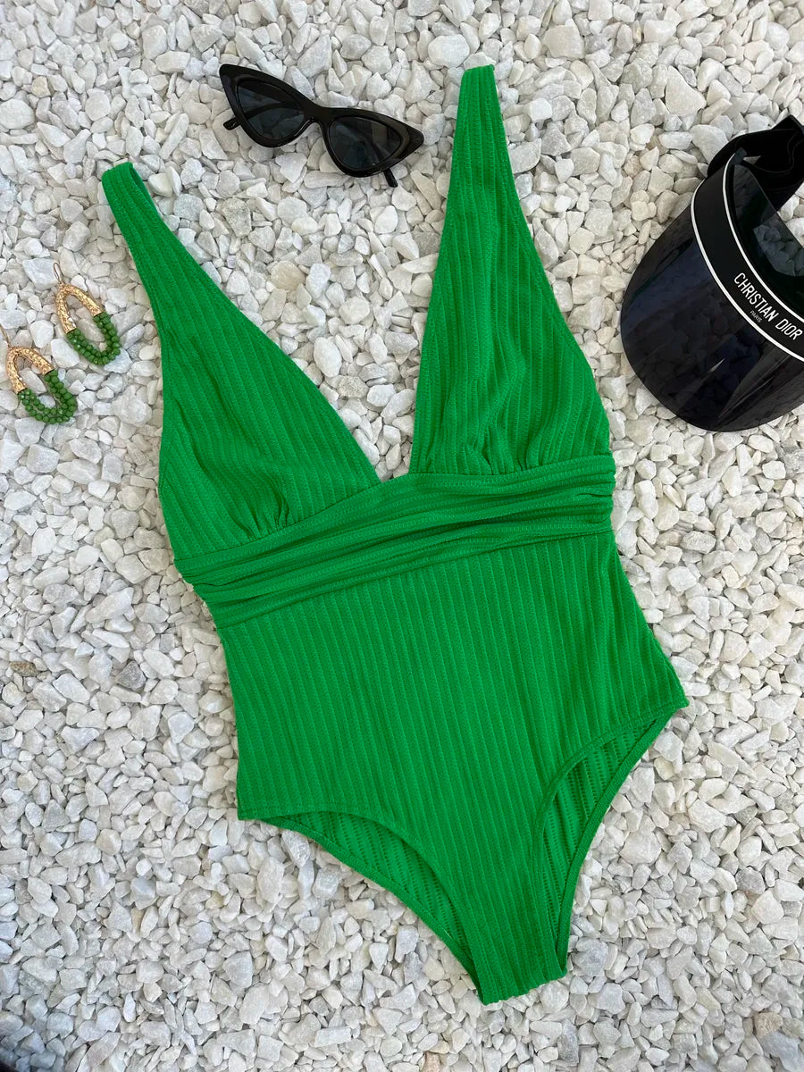 Maiô Belladonna Verde Esmeralda