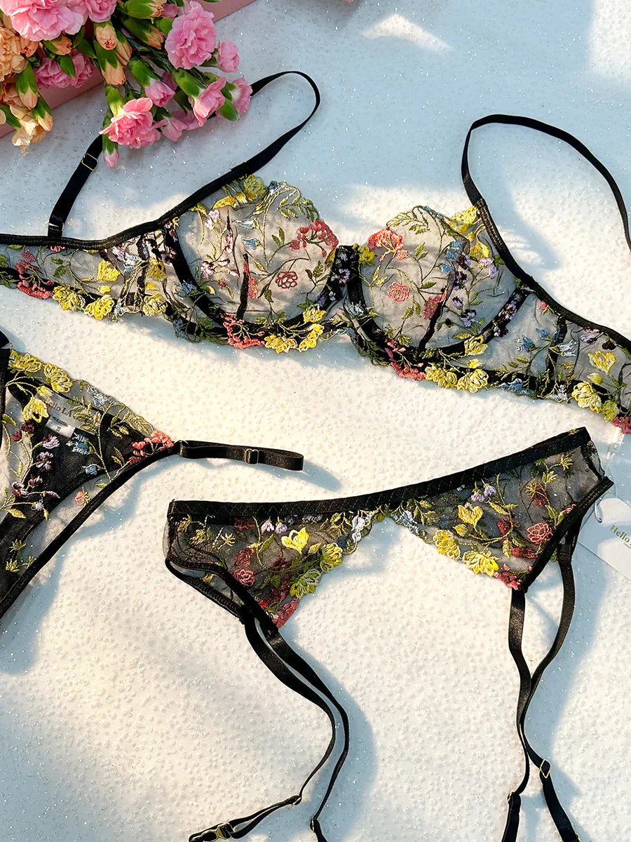 Lingerie Gardens Black