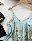 Pijama Real FlowerLux™ | Elegância e Conforto (Conjunto Completo) - savina
