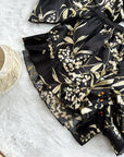 Pijama Real FlowerLux™ | Elegância e Conforto (Conjunto Completo) - savina