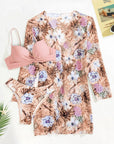 Conjunto Cikini Rose | Biquíni + Saída de Praia
