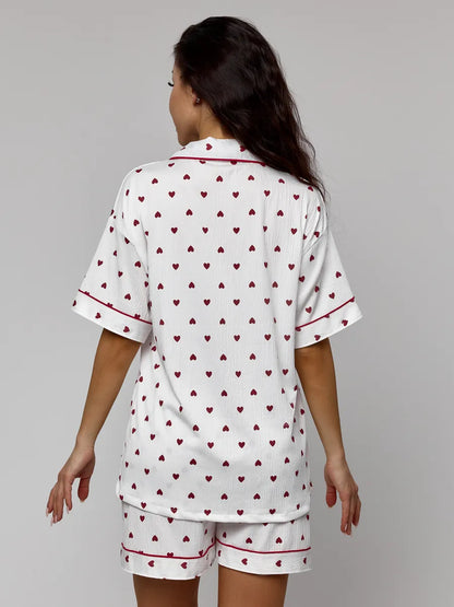 Pijama Corações do Amanhecer