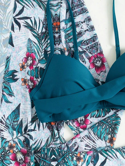 Conjunto Cikini Night™ | Biquíni + Saída de Praia