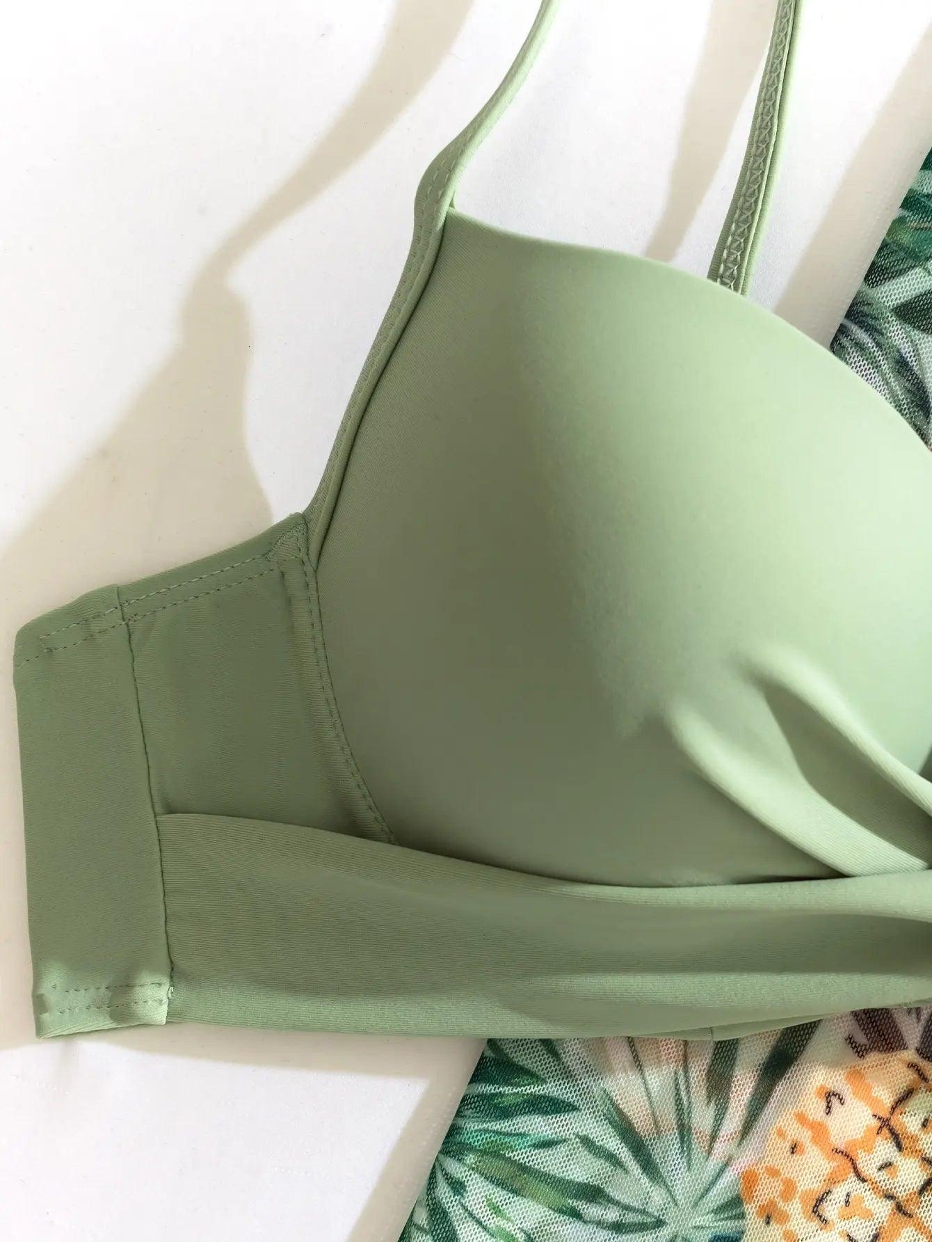 Conjunto Cikini Caribe™ | Biquíni + Saída de Praia