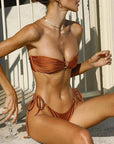 Biquíni Tomara que Caia Coco Bandeau