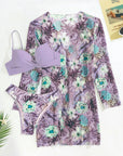 Conjunto Cikini Violetta | Biquíni + Saída de Praia