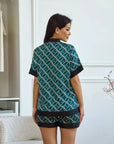 Pijama Americano Noir Esmeralda