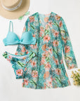 Conjunto Cikini Tropical | Biquíni + Saída de Praia