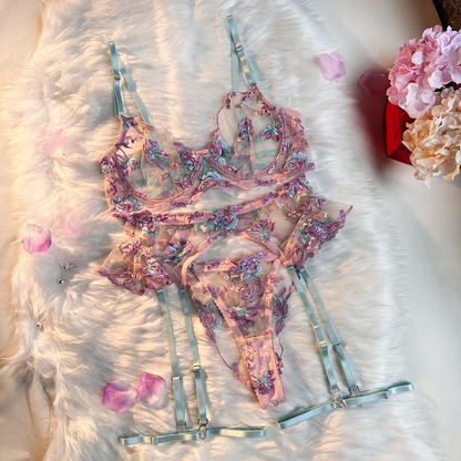 Lingerie Lavender Floral
