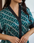 Pijama Americano Noir Esmeralda