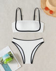Biquíni Hot Pants Cintura Alta Costiera