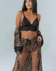 Conjunto BabyDoll e Robe Wild Lace