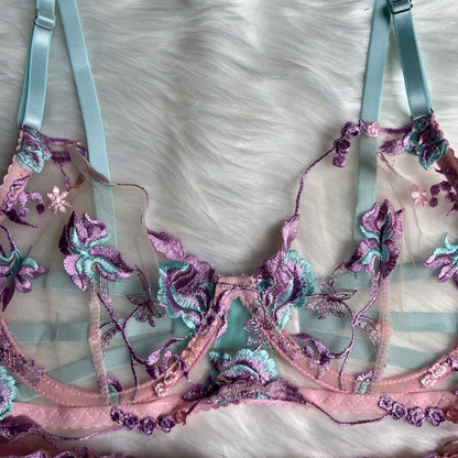 Lingerie Lavender Floral