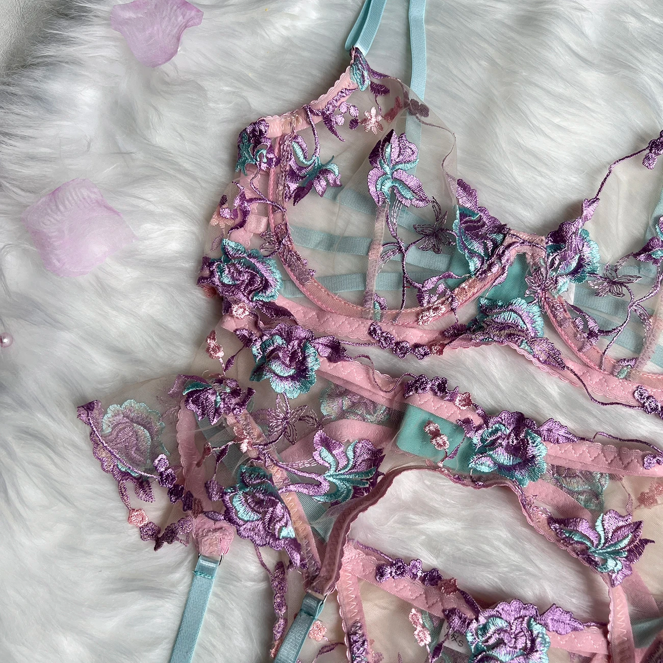 Lingerie Lavender Floral