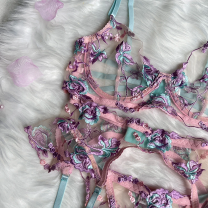 Lingerie Lavender Floral