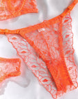 Lingerie Orange Lip Neon