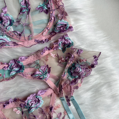 Lingerie Lavender Floral