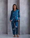 Pijama Longo Aurora Blue