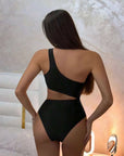 Maiô One Shoulder Waves