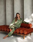 Pijama Longo Jade Botanique