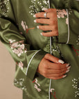 Pijama Longo Jade Botanique