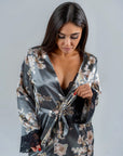 Conjunto BabyDoll e Robe Wild Lace Flora