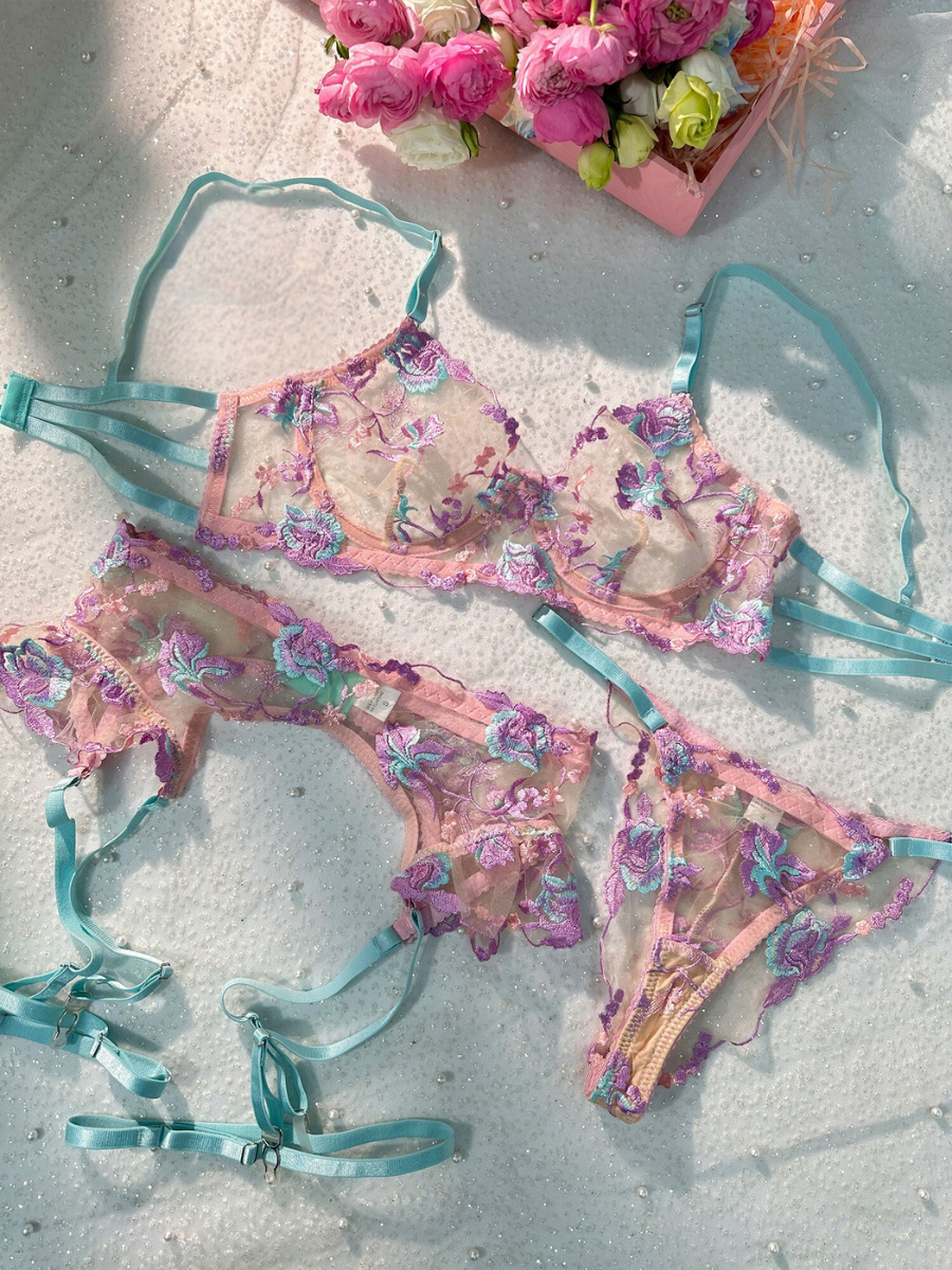 Lingerie Lavender Floral
