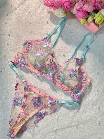 Lingerie Lavender Floral