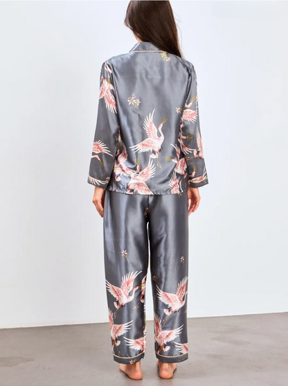 Pijama Longo Garça Imperial