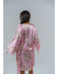 Conjunto BabyDoll e Robe Wild Lace Rosé