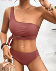 Biquíni One Shoulder Figo