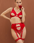 Lingerie Carmesí
