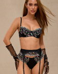 Lingerie Noir Jardin
