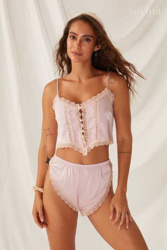 BabyDoll Rosée Vintage