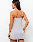 Camisola Bella Rendada Cinza