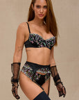 Lingerie Noir Jardin