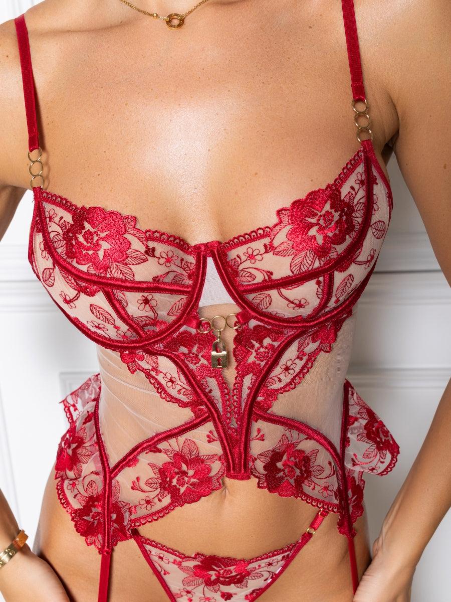 Conjunto Body SecretLove Velvet