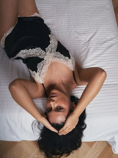 Pijama Sinuetta Black