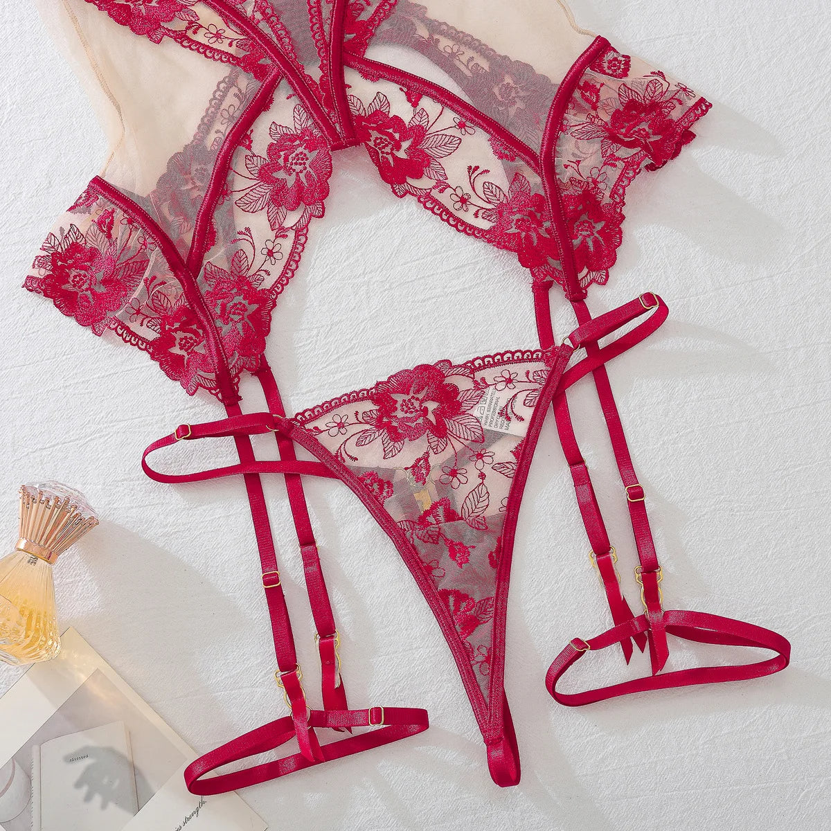 Conjunto Body SecretLove Velvet