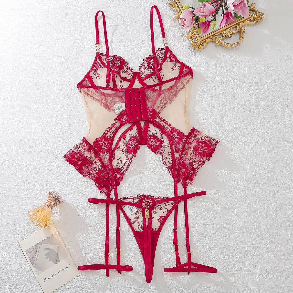Conjunto Body SecretLove Velvet
