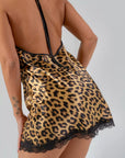 Camisola SliptDress Leopardo