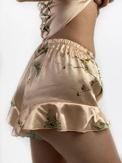 Pijama FlowerLux Champagne