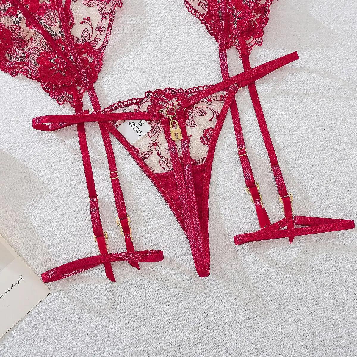 Conjunto Body SecretLove Velvet