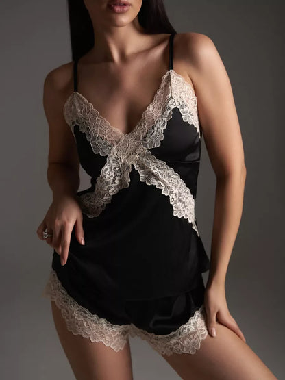 Pijama Sinuetta Black