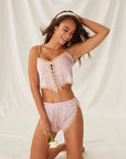 BabyDoll Rosée Vintage