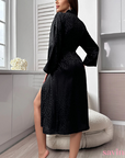 Robe Onça fina™ | Clássico e Elegante (Black Panther) - savina