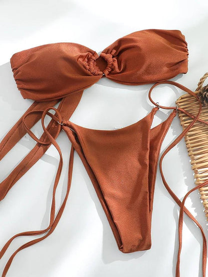 Biquíni Tomara que Caia Coco Bandeau