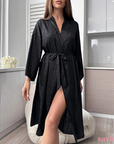 Robe Onça fina™ | Clássico e Elegante (Black Panther) - savina