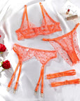 Lingerie Orange Lip Neon