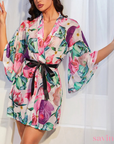 Robe Branly Floral™ | Conforto e Sofisticação - savina